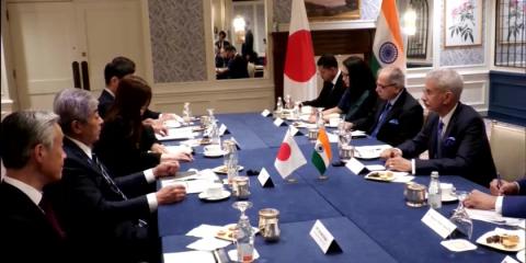 India’s Dr. S. Jaishankar meets his Japanese counterpart