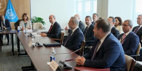 The Cyprus meeting continues under the auspices of UN Secretary-General