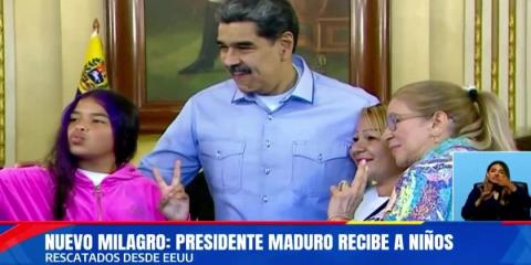 Venezuela receives 7 kids left behind in US after parents deported