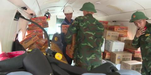 Nghe An gets four additional flood relief flights
