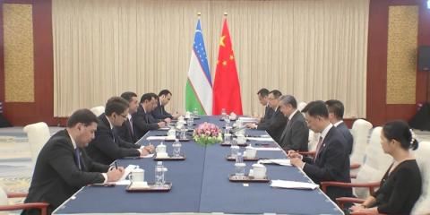 Chinese, Uzbek Foreign Minister meet in Tianjin