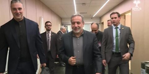 Iranian Foreign Minister and UN Chief arrive in Rio for BRICS summit