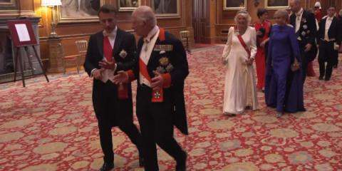 King Charles, Macron laud new 'entente' on first day of French president's state visit