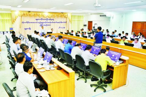 တိုးတက်ခိုင်မာအားကောင်းသည့် လူမှုအသိုက်အဝန်းဖော်ဆောင်ရေးလုပ်ငန်းကော်မတီ ငလျင်ဒဏ်သင့် မန္တလေးမြို့နှင့် စစ်ကိုင်းမြို့တို့၌ ကွင်းဆင်းဆောင်ရွက်