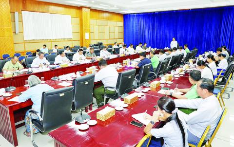 တိုးတက်ခိုင်မာအားကောင်းသည့် လူမှုအသိုက်အဝန်းဖော်ဆောင်ရေး လုပ်ငန်းကော်မတီ တတိယအကြိမ် ညှိနှိုင်းအစည်းအဝေးကျင်းပ