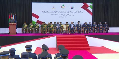 President Muizzu says security forces hold line on sovereignty