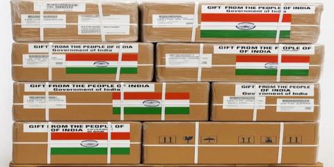 India delivers lifesaving medical aid to Syria