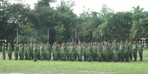 Opening of Military Training: Mon State CM attended the ceremony