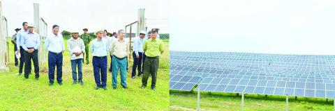 မင်းဘူးမြို့ရှိ နေရောင်ခြည်စွမ်းအင်သုံး ဓာတ်အားပေးစက်ရုံမှ ၂၀၂၆ ခုနှစ် တတိယသုံးလပတ်ထက်စော၍ ဒုတိယအဆင့် ၄၀ မဂ္ဂါဝပ် ဓာတ်အားထုတ်လုပ်နိုင်ရေး ကြိုးပမ်းဆောင်ရွက်