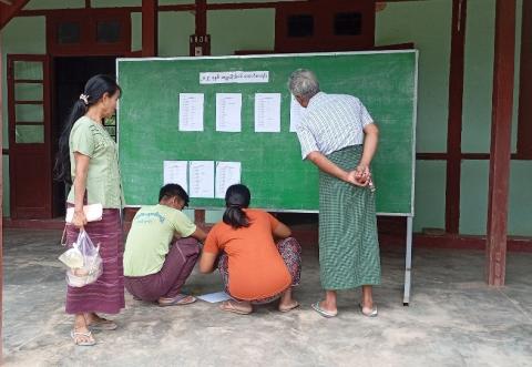 ကျောက်ဆည်မြို့နယ်၌ ၂၀၂၅ ခုနှစ် တက္ကသိုလ်ဝင်စာမေးပွဲ အောင်စာရင်းများ ထုတ်ပြန်ကြေညာရာ (၆၄၂)ဦး အောင်မြင်
