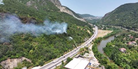 The wildfires that broke out in Türkiye’s Sakarya province