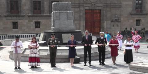 Sheinbaum attends 700th anniversary of the founding of Aztec