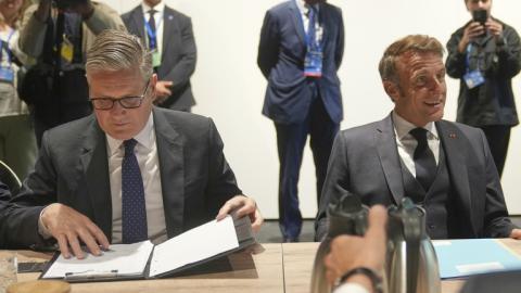 UK-French ယူကရိန်းစစ်ရေးအစီအစဉ်သည် လမ်းညွှန်မှုကင်းမဲ့နေဟု Politico ဖော်ပြ
