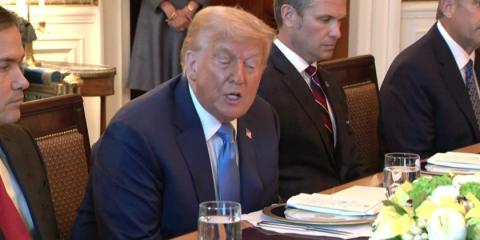 Trump says Iran wants to meet and Hamas wants a ceasefire