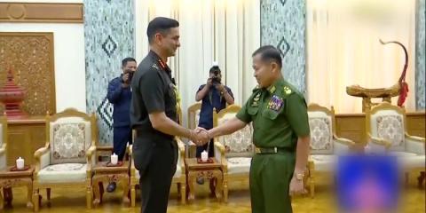 Strengthening Cooperation: Vice Senior General receives the Indian delegation