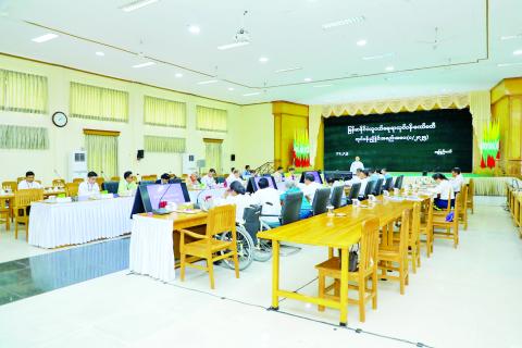 မြန်မာနိုင်ငံလူငယ်ရေးရာလုပ်ငန်းကော်မတီ လုပ်ငန်းညှိနှိုင်းအစည်းအဝေး (၁/၂၀၂၅)ကျင်းပ