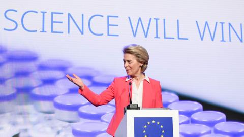 ဥရောပ ပါလီမန်အမတ်အချို့က Von der Leyen အပေါ် 'ယုံကြည်မှုမရှိ' အဆိုကို ဆန္ဒမဲပေးရန် အဆင်သင့်ဖြစ်နေဟုဆို