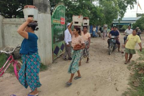သစ်တော၊ သစ်ပင်များ၏ အကျိုးကျေးဇူးများနှင့် အနှစ်သာရများသိရှိစေရန် အသိပညာပေးဟောပြောပွဲနှင့် စွမ်းအားမြှင့်အေဝမ်းမီးဖိုများအခမဲ့ဖြန့်ဝေ