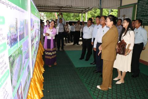 Completion ceremony held for micro-solar power and water supply project