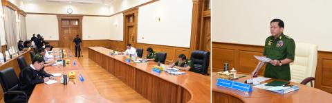 ပြည်ထောင်စုသမ္မတမြန်မာနိုင်ငံတော် အမျိုးသားကာကွယ်ရေးနှင့် လုံခြုံရေးကောင်စီအစည်းအဝေး (၃/၂ဝ၂၅) ကျင်းပ
