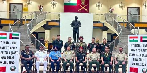 India–UAE strengthen defence ties