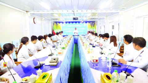 Newly Appointed Doctors: Meeting with new doctors assigned to SSB Clinics