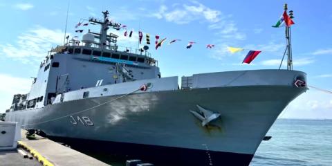 Indian Docks in Singapore Marking Strengthened Maritime Ties
