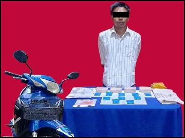 တနင်္သာရီတိုင်းဒေသကြီး၊ မြိတ်မြို့နယ်၌ စိတ်ကြွရူးသွပ်ဆေးပြားများ ဖမ်းဆီးရမိ