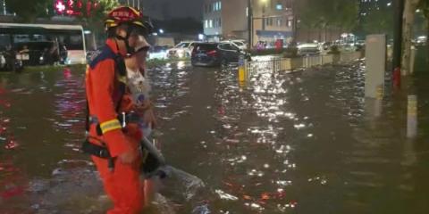 Typhoon Co-May unleashes torrential rains across east China