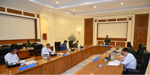 ပြည်ထောင်စုသမ္မတမြန်မာနိုင်ငံတော် အမျိုးသားကာကွယ်ရေးနှင့် လုံခြုံရေးကောင်စီအစည်းအဝေး (၂/၂၀၂၄) ကျင်းပ