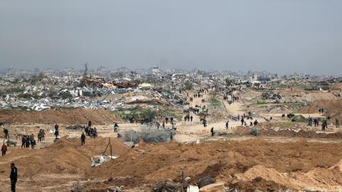Palestine urges Israel to withddraw from Gaza