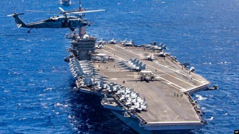 North Korea slams US 'provocations' over aircraft carrier visit to Busan