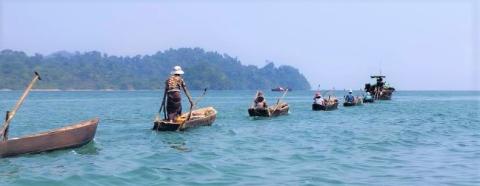 Sea Gypsies see high capture of squid in sea