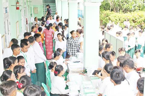 အချိန်အခါမလင့် ပညာသင်ယူနိုင်ရေး ဝိုင်းဝန်းကြိုးပမ်းဆောင်ရွက်