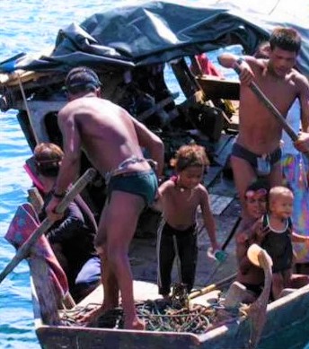 Sea Gypsies see high capture of squid in sea