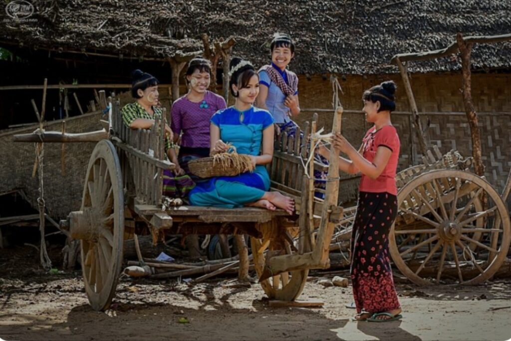 Children still preserve San-yit-wine hairstyle