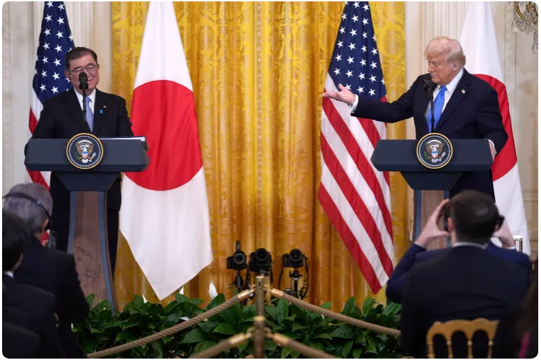 Trump announces ‘massive’ trade deal with Japan